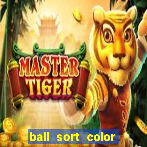 ball sort color water puzzle